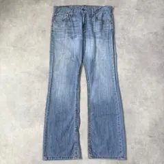 リーバイス517 Levis W34 フレア ブーツ青 古着 ヒゲ 22065 - メルカリ