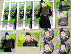 NARUTO アニメイト 学園 奈良シカマル 缶バッジ アクリルプレート