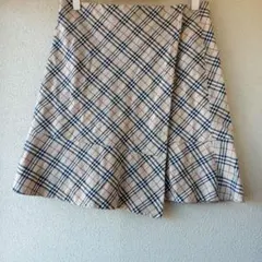 BURBERRY BLUE LABEL チェック柄プリーツスカート 38