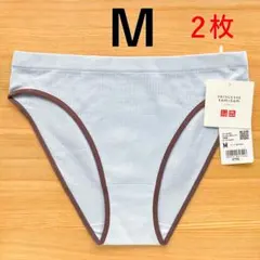 ２枚　ユニクロ　ショーツ パンツ　ライトブルー 水色　M　プリンセスタムタムのサムネイル