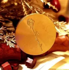 【一輪の薔薇】シーリングスタンプ用ヘッド