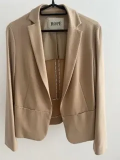ROPE ベージュ テーラードジャケット