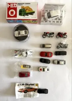 ⁠【まとめ売り】ミニカー バイク フィギュア 15点のサムネイル