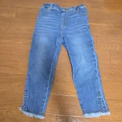 新品同様 チャオパニックティピー デニムパンツ サイズS　100～110のサムネイル