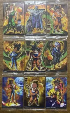 ドラゴンボール　イタジャガシリーズ　vol.7　９枚セット　未開封品