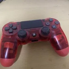 クリアレッド PS4 コントローラー