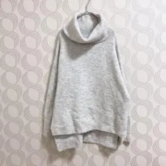 May Pretty♡オフタートルニット ざっくり ゆるダボ サイドスリット