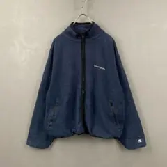 archive 00s old champion fleece jacket