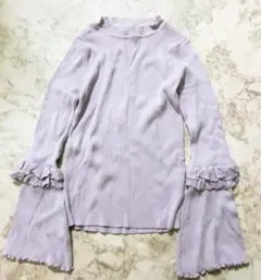GORGE タートルネック フリル トップス