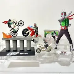 新品未開封】仮面ライダーコレクタブル 桜島1号 サイクロン号 【2種