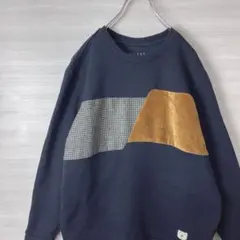 GUESS Y2K 裏起毛　スウェット　トレーナー　コーデュロイ　デザイン　XL