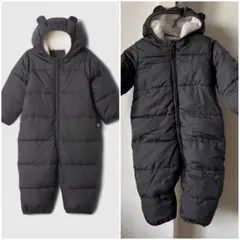 Baby GAPパファー スノースーツ ベビー 黒 3-6m