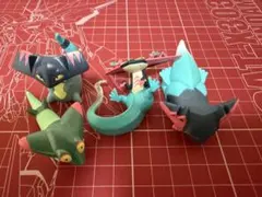 ポケモン フィギュア　ドラメシヤ、ドロンチ、ドラパルト　セット