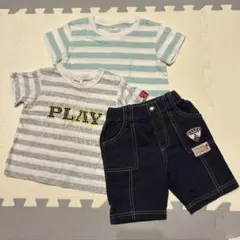 3点セット ⭐︎ BREEZE 無印良品 3can4on サイズ90