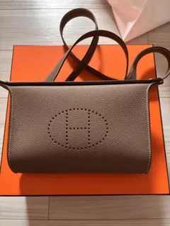 極美品 HERMES ヴィドポッシュ エトゥープ W刻印 C009168 - メルカリ