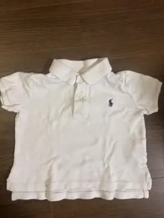ホワイト ラルフローレンポロシャツ