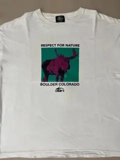 CAMP7 エゾシカロンT 白、メンズM