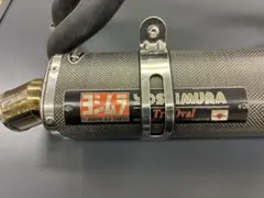 隼2型ヨシムラ チタンブルー スリップオンマフラー サイレンサー