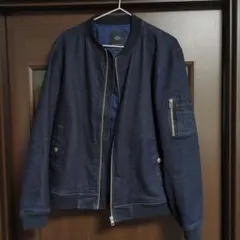 RAGEBLUE MA-1 デニム　ブルゾン