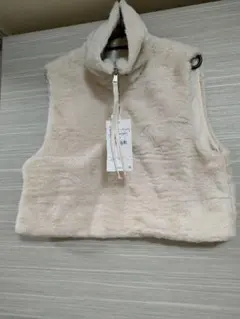 ZARA風　F　ビスチェ　オフホワイト　ベスト