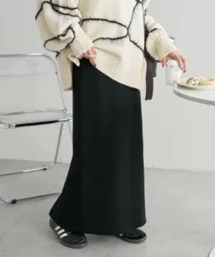 【毎年定番♪迷わず着れる◎】ナローニットスカート