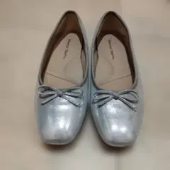 ORiental TRaffic バレエシューズ シルバー　25cm