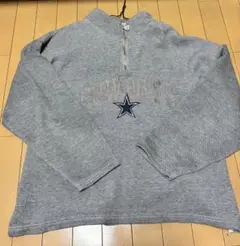 ジップアップスウェット グレー　古着