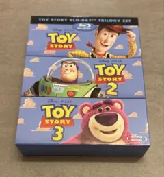 【美品】トイ・ストーリー1,2,3 ブルーレイセット4枚組