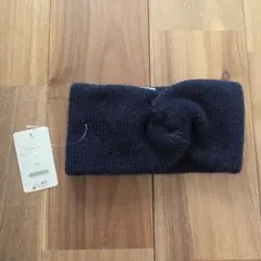 milsa ヘアバンド ネイビー 未使用