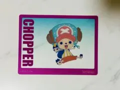 ワンピース　海外限定　チョッパー クリアカード NOT FOR SALE