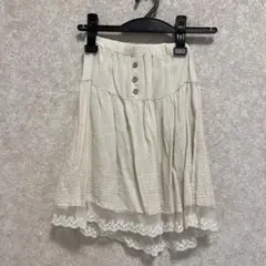 韓国子供服anagoe リネンスカートMサイズ値下げのサムネイル