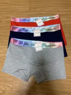 Calvin Klein ボクサーブリーフ 3枚セット Lサイズ伸縮性抜群