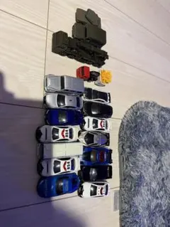 ミニカーセット 18台 パトカー スポーツカー