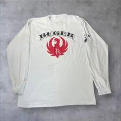 ビンテージ 90s 長袖Tシャツ XL ロンT USA製 白のサムネイル