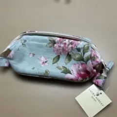 LAURA ASHLEY フラワープリントポーチ