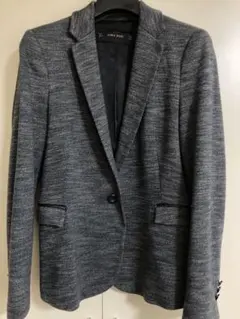 ZARA BASIC グレー テーラードジャケット Sサイズのサムネイル