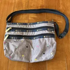 LeSportsac ハート柄 ショルダーバッグ