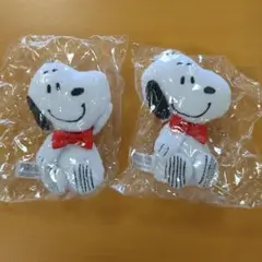 ピーナッツ　スヌーピー　ぬいぐるみボールチェーンスヌーピーB 2個セット