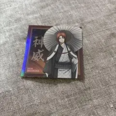 銀魂 ポップアップ 秋葉原 椿の花 特典 ホログラムステッカー 神威