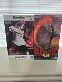 ワンピース フィギュア サンジ シャンクス 2点セット プライズ SANJI