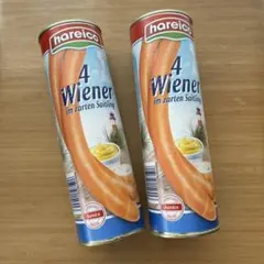 hareico 4 Wiener ウィンナーソーセージ缶詰2缶セットのサムネイル