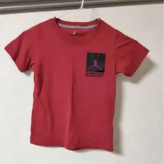 キッズ(32)赤JORDAN Tシャツ 110㎝