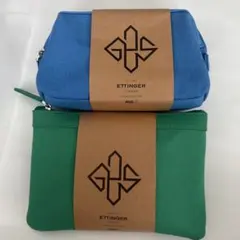 ANA ビジネスクラス アメニティポーチ ETTINGER 2個セット