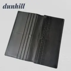 dunhill ダンヒル 長財布 レザー ブラック 札入れ メンズ ビジネス