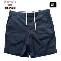 UNIQLO × JW ANDERSON　チノショーツ　ネイビー　XLサイズのサムネイル