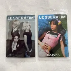 LE SSERAFIM ルセラフィム ウエハース シール CRAZY カズハ