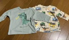 薄手の長袖　80サイズ　２枚セット