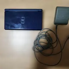 Nintendo DS Lite 本体 ネイビー 充電器付き+マリオカート