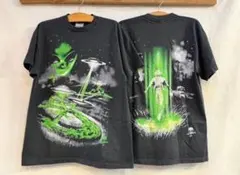 XL エイリアン UFO グラフィック Tシャツ