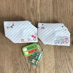 サンリオ スプーン＆フォーク アクリルチャーム あのころのおてがみポーチ セット